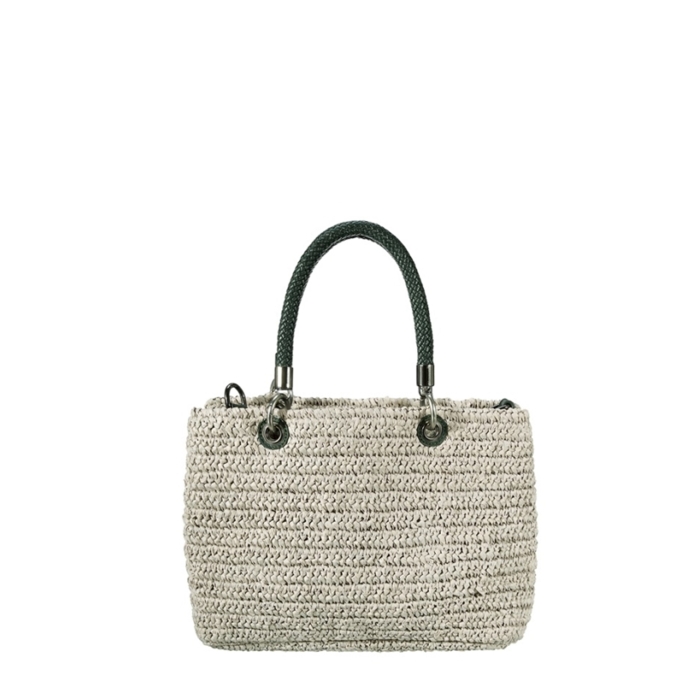 SEABREEZE TOTE raffiabast grey